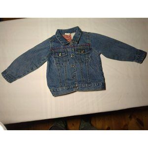 Cherokee Girls Denim and Jean Jacket Size 24 Months